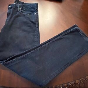 Polo Ralph Lauren Men's Dark Blue Jeans EUC